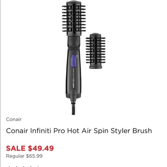 InfinitiPro Spin Curl Conair Ceramic Heat Curl - Picture 3 of 8